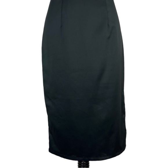SOLD! Bariano Australia Satin Slip Midi Dress - Picture 9 of 14